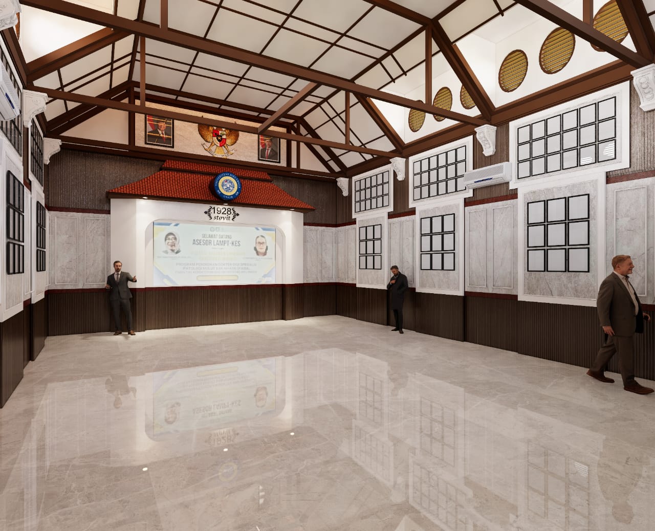 Desain Interior Ruang Rapat Kampus