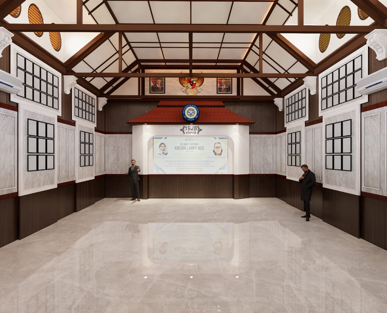 Desain Aula Pertemuan Klasik